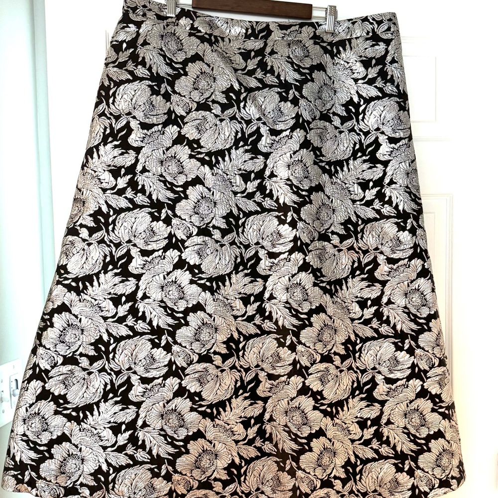 Eloquii Brocade Skirt